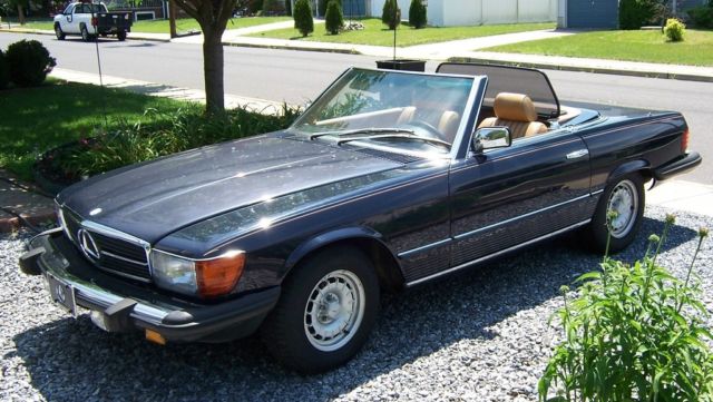 WOW ORIGINAL SURVIVOR! 1984 Mercedes Benz 380SL Roadster Convertible W/Hardtop 1984 Mercedes-Benz SL-Class 380SL