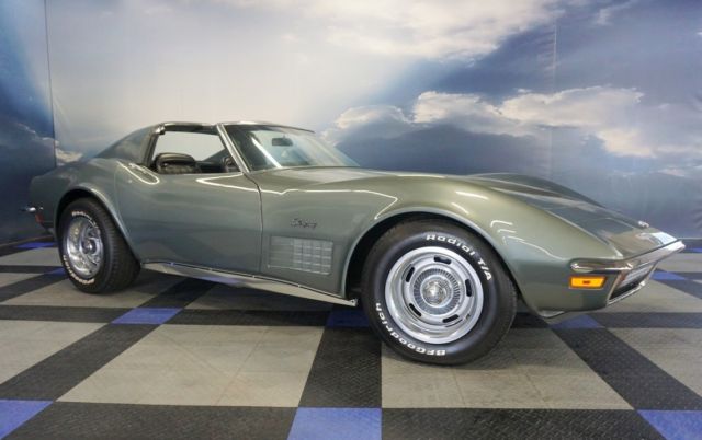 **WOW**72 Chevy Corvette Stingray w/PROTECT-O-PLATE~71K Mi~350V8~4Spd~#'s Match 1972 Chevrolet Corvette Stingray