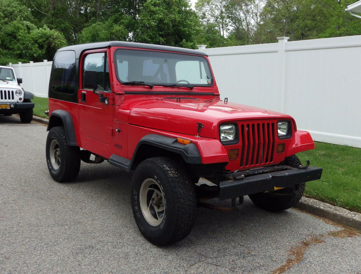 WRANGLER JEEP 4 cyl 4X4 needs tlc pick up only 1989 Jeep Wrangler base