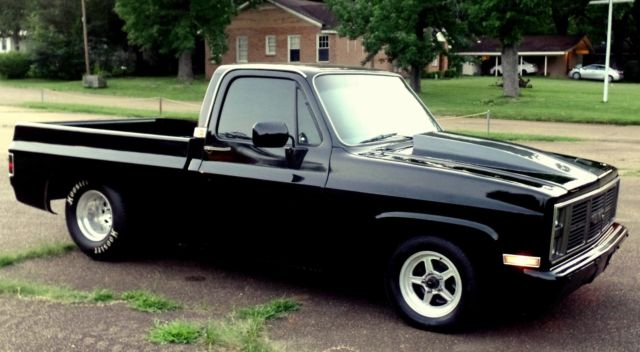 W@W Pro Street 9" REAR END 377CI BIG TIRE Chevy C/K 1500 C-10 C/K1500 Truck SS 1985 Chevrolet Silverado 1500 swb truck c-10 chevy c/k1500 pro SS