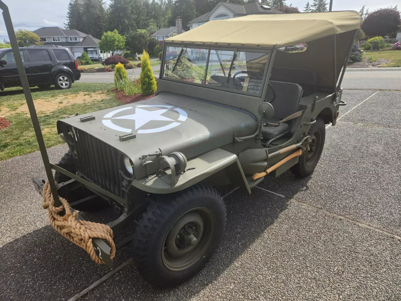 ww2 willys jeep for sale 1941 Willys November 1941 Slat Grill Jeep - Fully Restored Original Parts