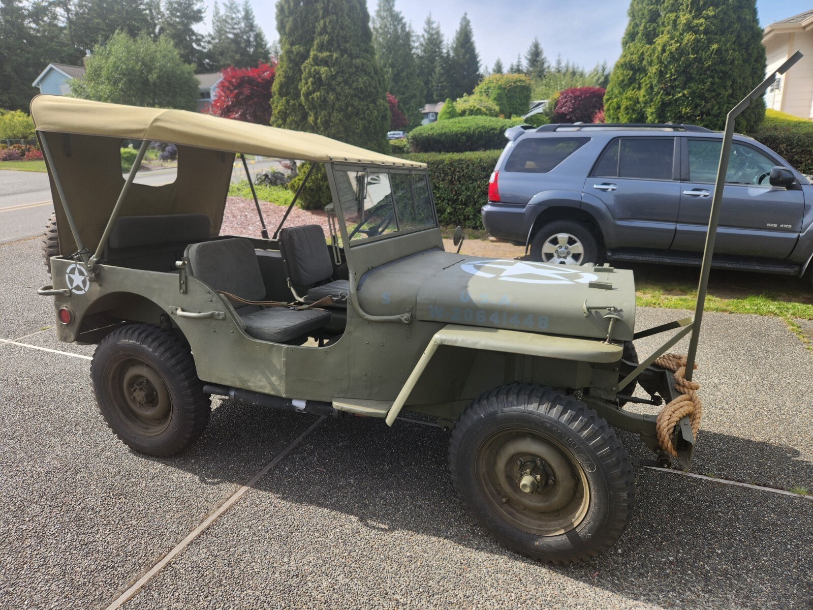 1941 Willys November 1941 Slat Grill Jeep - Fully Restored Original Parts - photo 2