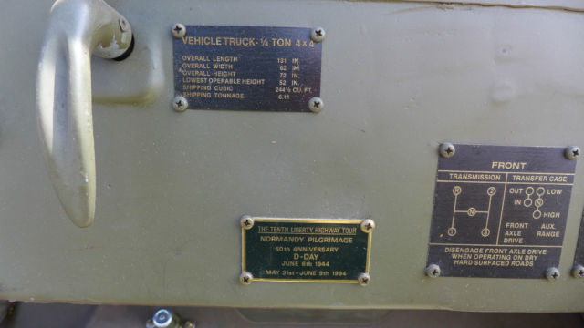 1941 Willys MB 1941 WWII Willeys - photo 6
