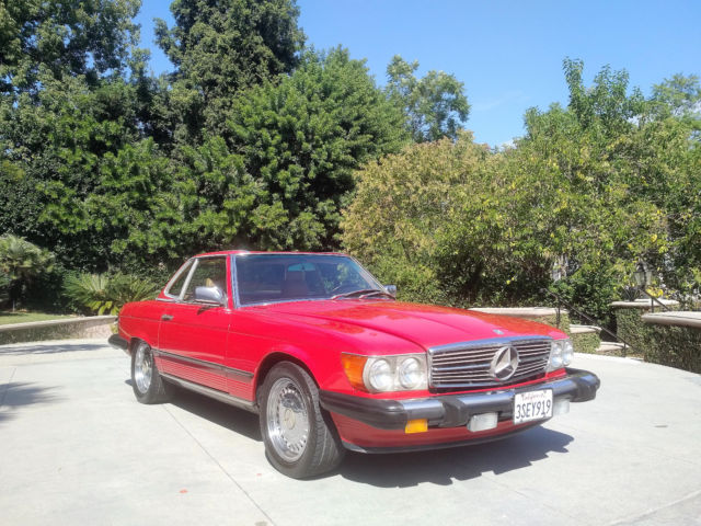 1988 Mercedes-Benz SL-Class XCLNT 560SL Ca NO RUST 2-Top CONVERTIBLE 115k MILS - photo 8