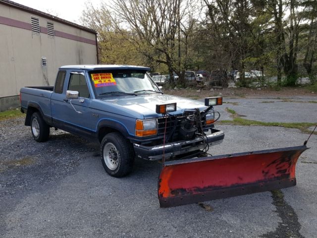 1989 Ford Ranger XLT Plow Tru