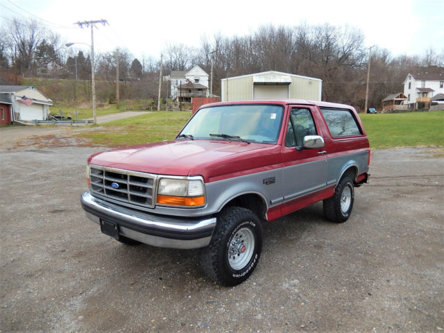 XLT!!!!!....Excellent Condition!!!!!!!......NO RESERVE!!!!!!!!!!!!!!!!! 1994 Ford Bronco XLT