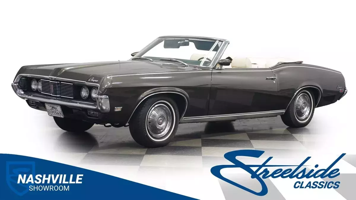 XR7 convertible 351ci V8 1969 Mercury Cougar XR7 Convertible
