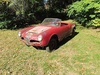 Ye olde ALFA - rolling chassis with vintage patina ... 1964 Alfa Romeo Spider Rolling Chassis