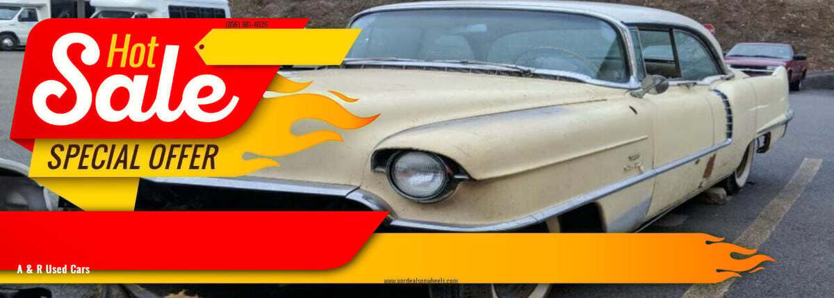 Yellow Cadillac DeVille with 45885 Miles available now! 1956 Cadillac DeVille SEDAN