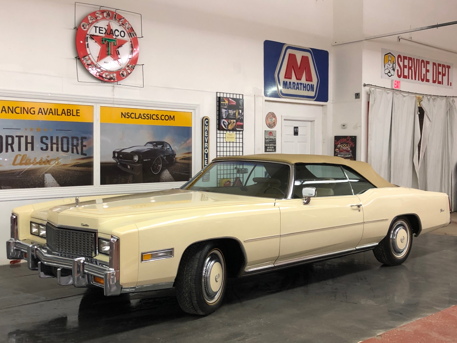 1976 Cadillac Eldorado -500 CID-GREAT CLASSIC CONVERTIBLE-LOW MILES-VIDEO - photo 4