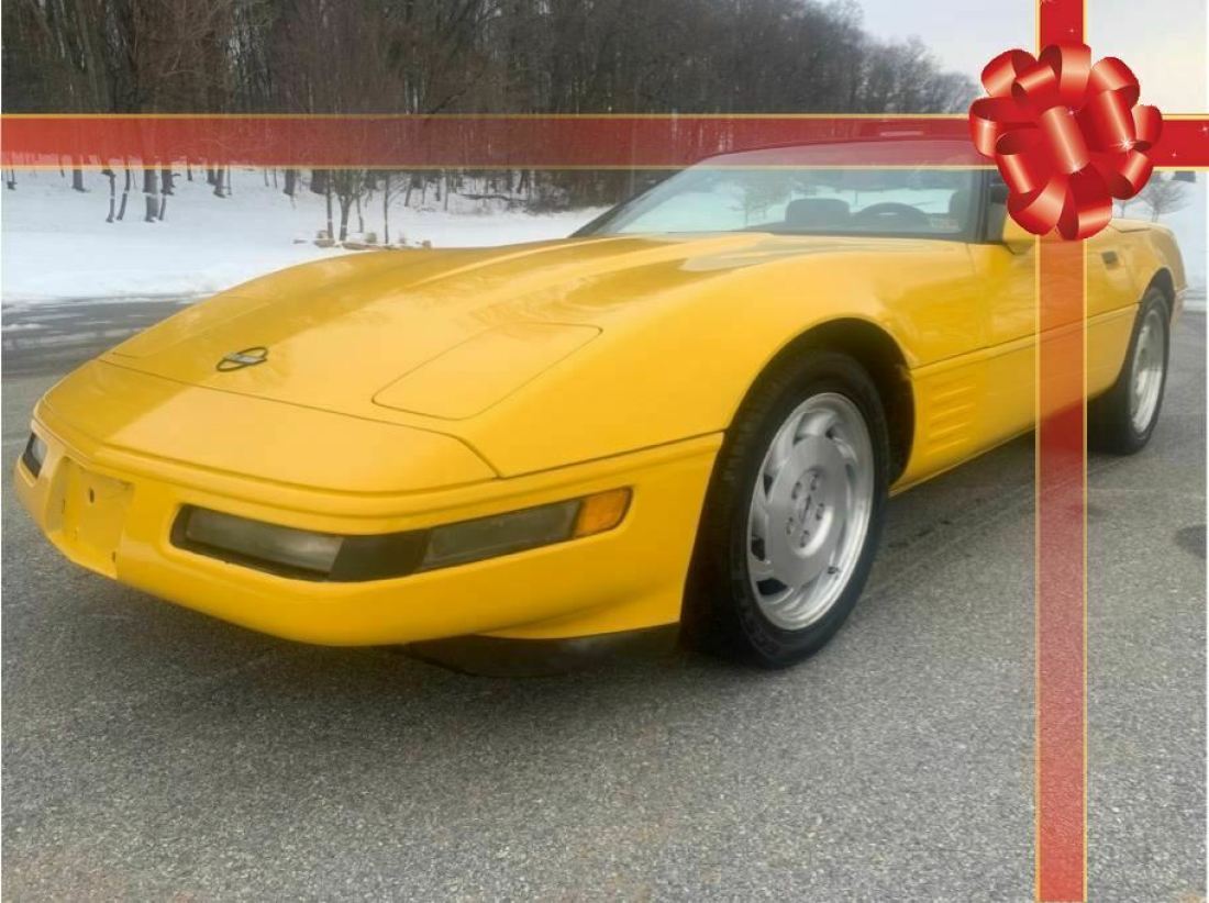 Yellow Chevrolet Corvette with 70,152 Miles available now! 1993 Chevrolet Corvette