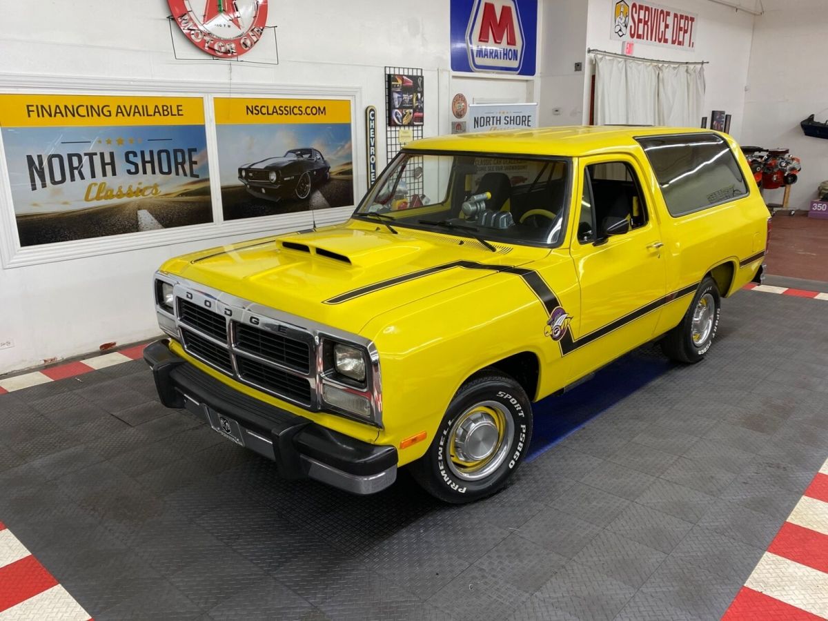 Yellow Dodge Ramcharger with 173,486 Miles available now! 1991 Dodge Ramcharger - 390 STROKER ENGINE - 500 LBFT TORQUE - SEE VIDEO