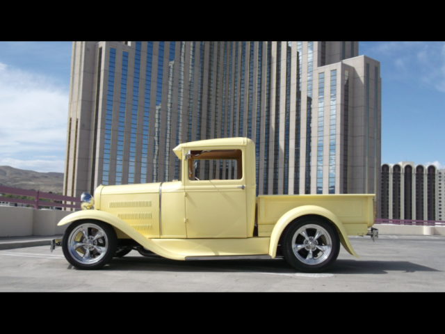 Yellow Ford Model A with 2,105 Miles available now! 1931 Ford Model A Pickup