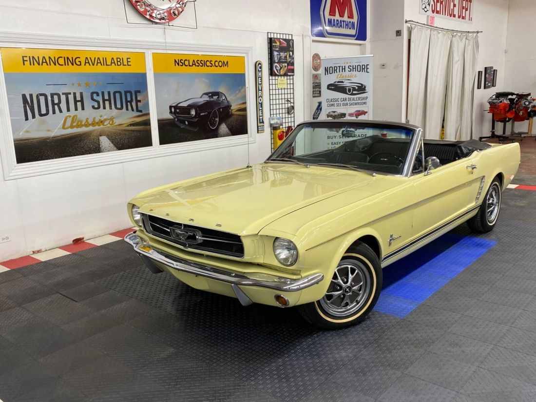 1965 Ford Mustang - CONVERTIBLE - FACTORY A/C - 3 SPEED MANUAL - - photo 2