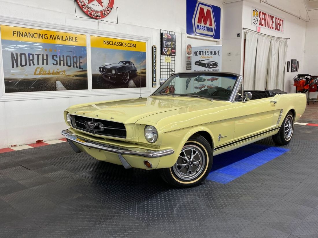 1965 Ford Mustang - CONVERTIBLE - FACTORY A/C - 3 SPEED MANUAL - - photo 3