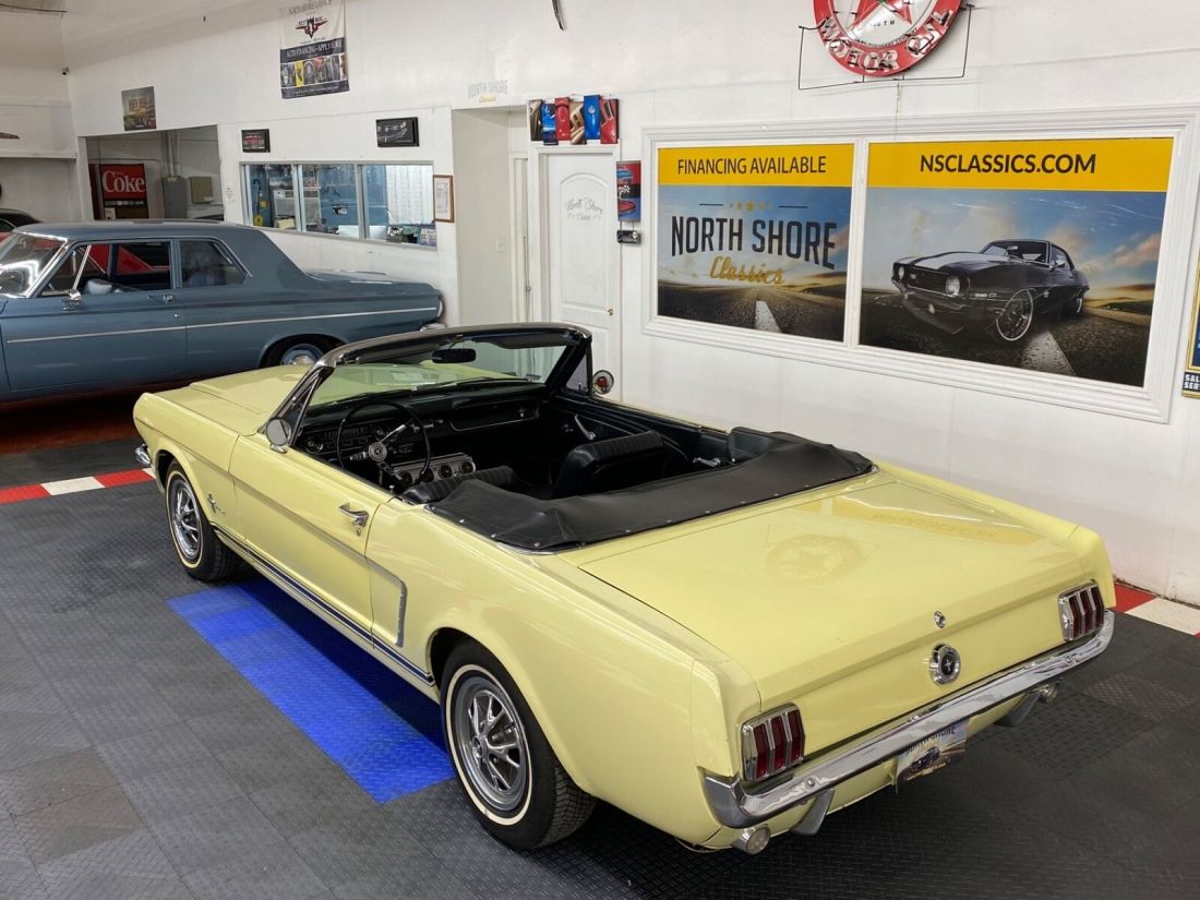 1965 Ford Mustang - CONVERTIBLE - FACTORY A/C - 3 SPEED MANUAL - - photo 5