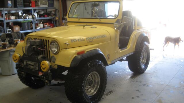 YELLOW JEEP CJ5 1979 Jeep CJ