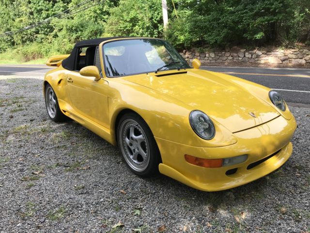 Yellow Porsche 911--BUY NOW $34,999.00 1978 Porsche 911 convertible