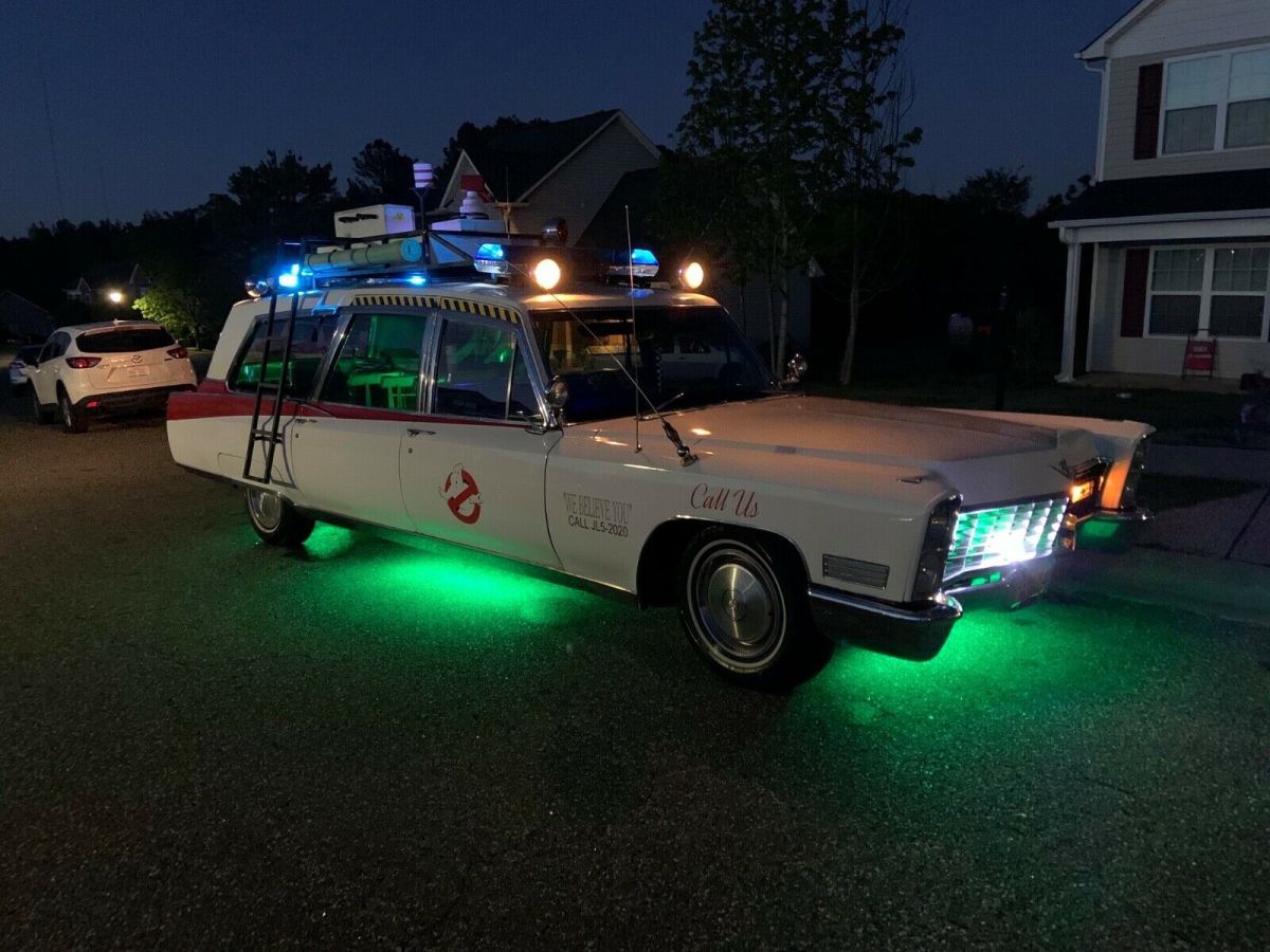 Yep you saw that right 1967 Cadillac Ghostbusters Ecto-1