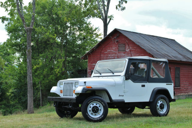 **YJ**TIME CAPSULE**13K ACTUAL MILES**BEST ON EBAY**PRISTINE**WOW**TJ**XJ**CJ** 1989 Jeep Wrangler