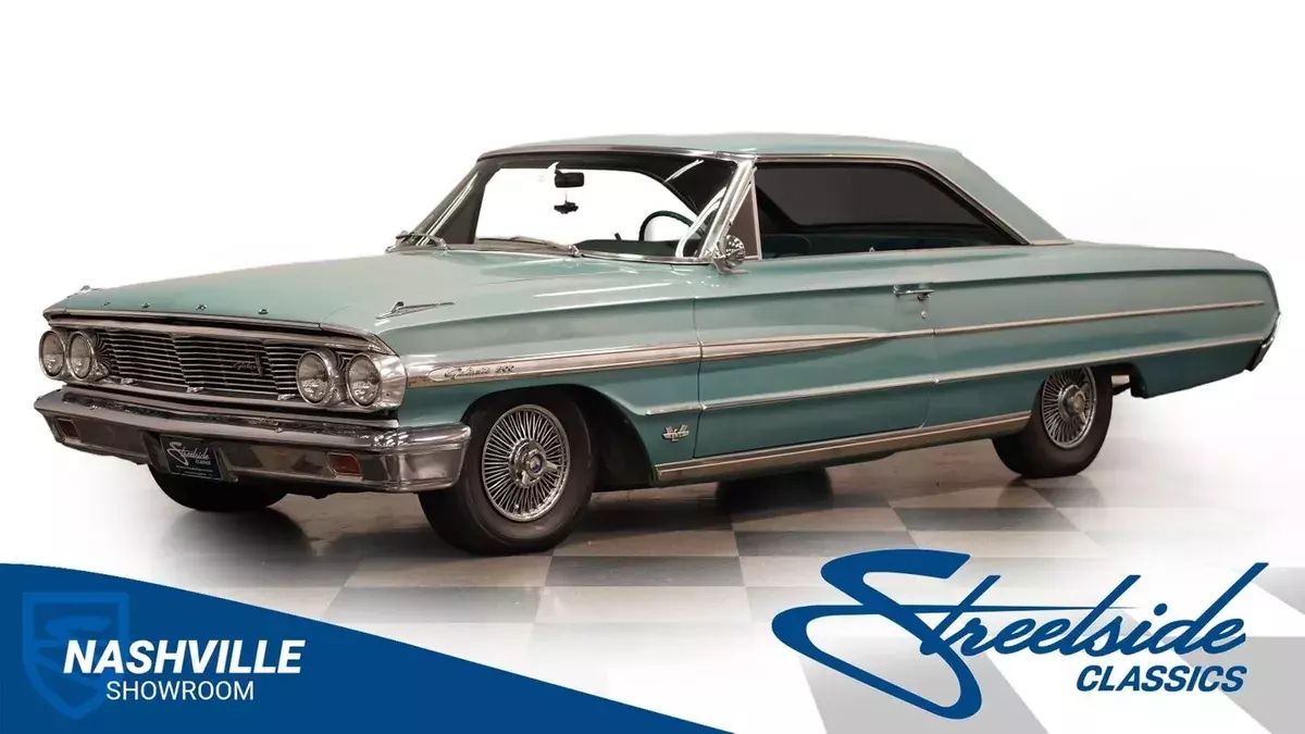 Z-code 390ci big block tubular suspension air conditioning Wilwood discs 1964 Ford Galaxie 500