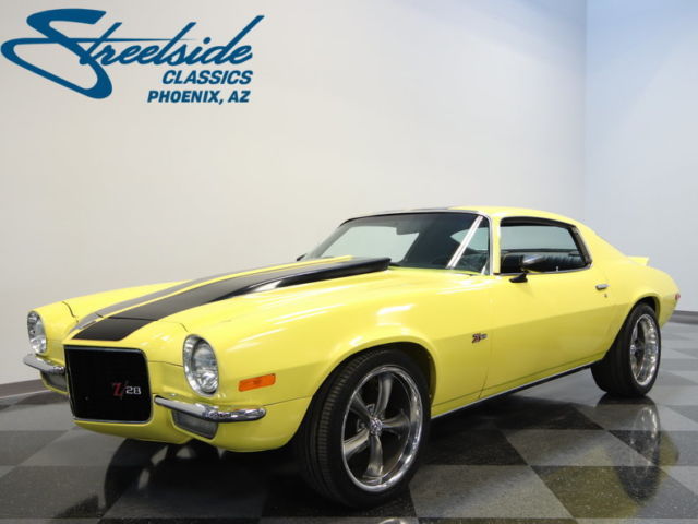 Z/28 TRIBUTE, STRONG 350, ALUMINUM HEADS, FRNT DISCS, PS & PB, SOLID AZ CAR! 1970 Chevrolet Camaro