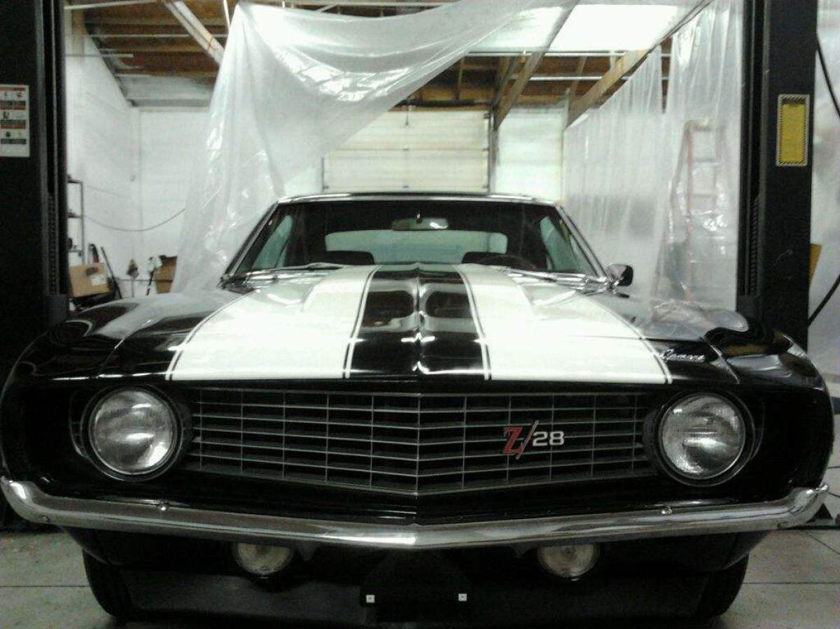 Z28 X33 DZ 302, #186 HEADS, #660 M21 MUNCIE, #860 12-BOLT (VIN IN BLOCK/TRANS) 1969 Chevrolet Camaro Z28 DZ 302 X33 CAR CHAMBERED PIPE DELUXE INTERIOR
