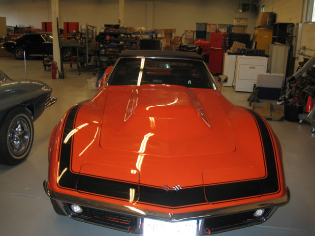 ZL1 Corvette, 1969 convertible, M-22, T.I., date correct engine & components 1969 Chevrolet Corvette