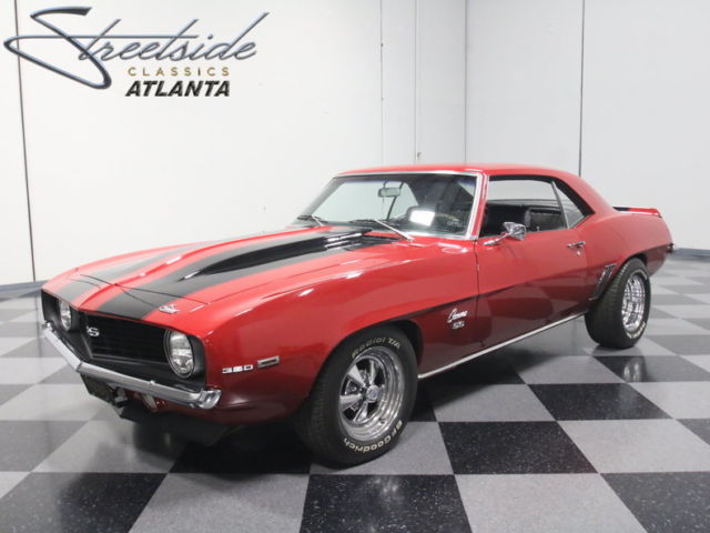 ZZ5 350 V8/400 HP, 4-SPEED, PWR FRONT DISCS, PWR STEERING, LONGTUBE/DUALS, CLEAN 1969 Chevrolet Camaro