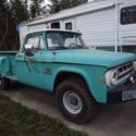 { 1969 DODGE W200 POWER WAGON, FACTORY 383 BB, 4 SP, PS, PB, 4x4 }