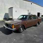 *** 1979 VOLVO 244 244DL 2.1L 4-SPEED MANUAL 1 OWNER ***
