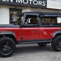 * 1990 LAND ROVER DEFENDER 110 CONVERTIBLE * 5 SPD MANUAL * 3.5L V8 GAS ENGINE *
