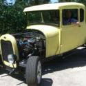 &#034;29 Model A Ford coupe all steel body, pinto running gear
