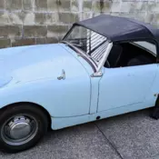 &#034;BUGEYE&#034; - CA. CAR - 2 OWN, 1 FOR 40+ YRS - FACT IRIS BLUE -DOCUMENTED BARN FIND