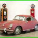 &#034;GARAGE FIND&#034; 1960 PORSCHE 356 T5 SUPER COUPE #MATCH SOLID ORIG FLOORS/BODY 356B