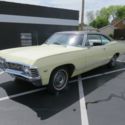 &#034;NO RESERVE 1 FAMILY OWNED BUTTERNUT YELLOW 1967 IMPALA WITH 73K ORIGINAL MILES&#034;
