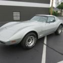 &#034;REAL NICE SILVER 1977 C3 CORVETTE WITH 88K ORIGINAL MILES 1 REPAINT COLD A/C&#034;