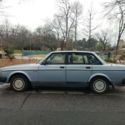 &#034;Saloon blue&#034; 1991 Volvo 240 DL