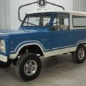 &#039;68 Bronco Org. Uncut w/ a 289 V8 beautiful Harbor Blue/Wimbledon White.