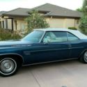 &#039;72 Buick LeSabre Custom Convertible-brand new top, upholstery,carpet-Blue/White