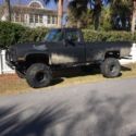 &#039;83 K20 pickup with 350 engine and 4 barrell carb.