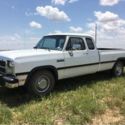 &#039;93 Dodge Diesel, mint condition, 152,000 hwy miles, nearly new Yokohama tires.