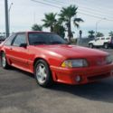 &#039;93 Fox body Mustang GT in Bright Red and garage kept only 49K miles NEW CLUTCH