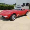 $1 NO RESERVE 1969 Red Corvette Convertible 350HP 4 Spd