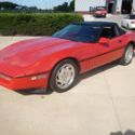 $1 NO RESERVE 1990 Bright Red Corvette Convertible