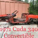 1 of 102 - REAL 1971 Plymouth Cuda 340 Convertible - H Code - Hemi Orange MOPAR