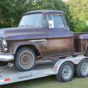 1 OWNER 1955 CHEVROLET 3100 SWB PICKUP TRUCK-BARN FOUND-265CI V8-RARE AUTOMATIC!