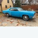 1 owner 1972 plymouth duster 318 auto parked since 1988 barn find