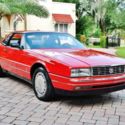 1 Owner 1992 Cadillac Allante Convertible with Hard and Soft Top Low Miles