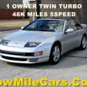 1 owner 5-speed 1991 Nissan 300ZX Twin Turbo 48k miles lightly upgraded 300 zx
